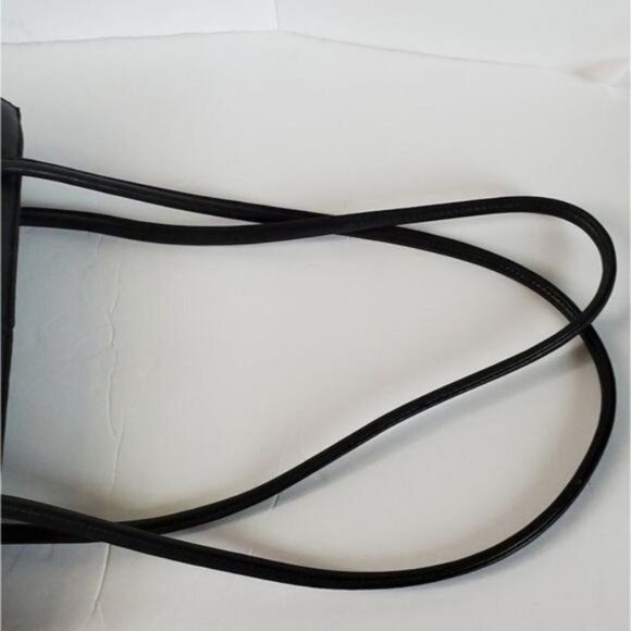 Giani Bernini Shoulder Bag Handbag Leather Navy Satchel Purse WOMEN'S WOMAN'S - Picture 9 of 13